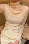 SWAYING/KNIT seamless water-soluble wool pullover SW202SZ06 PS2 SW212SZ93